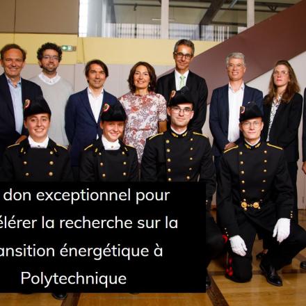 Lancement du Fonds Ifker pour le climat à l’École polytechnique le 14 septembre 2022